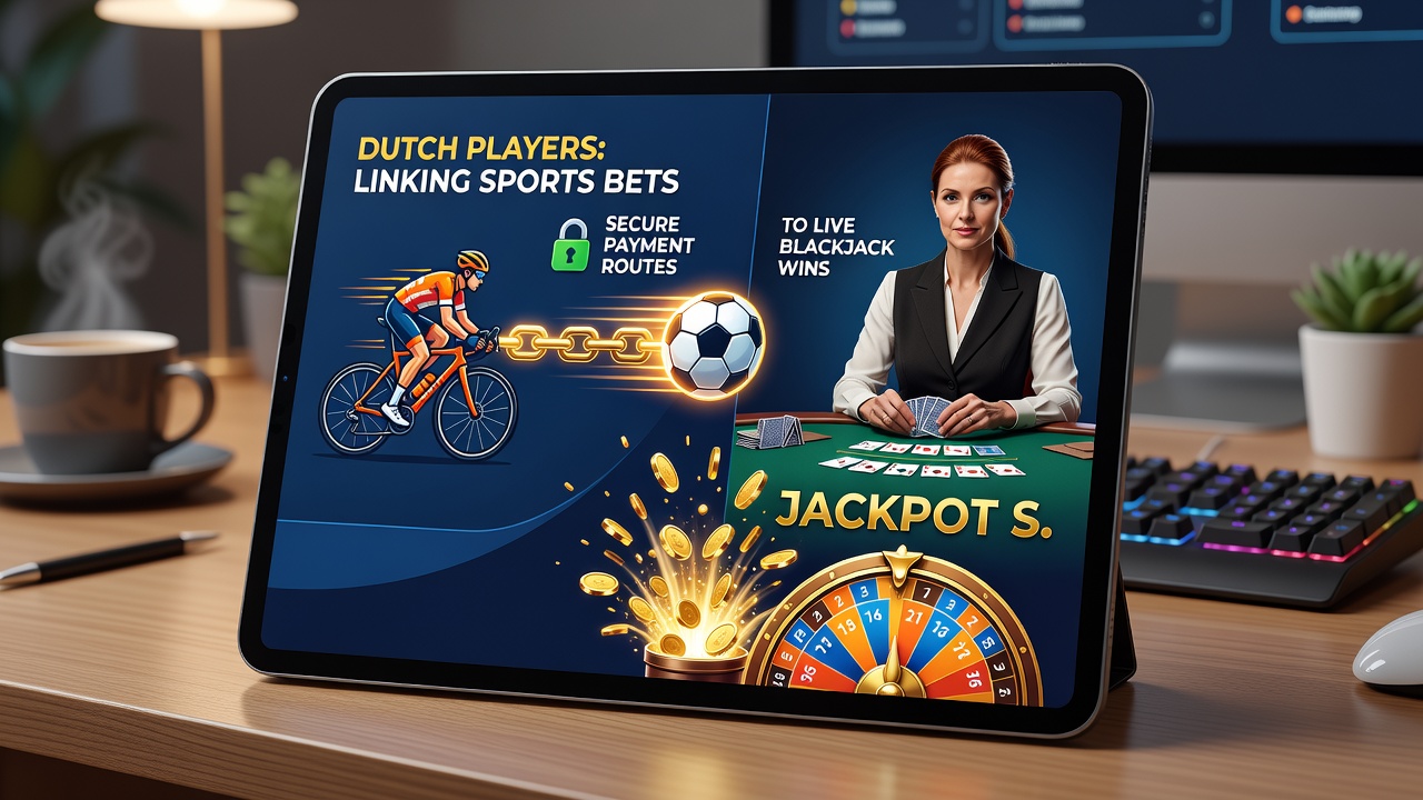 Live blackjack en jackpot slots verbonden via betalingsroutes voor Nederlandse spelers